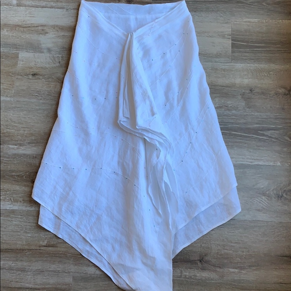 Joie Linen asymmetric dress or skirt
